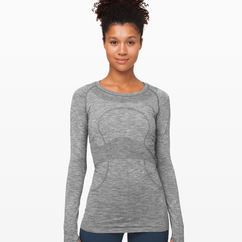 Lululemon slate grey swiftly tech 2.0 long sleeve
